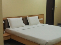 Deluxe A/C room entrance